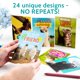 thumbnail image 2 of Juego de tarjetas de felicitación T MARIE 24 divertidos animales con sobres, 2 of 3