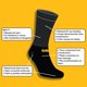 thumbnail image 3 of Calcetines DEWALT Cushion Comfort, no se unen, básicos, de algodón redondo, 3 of 4