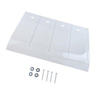 Magideal - Techos De Ventanas, Techos De Puertas, Transparente, Elegante, Protección De La Lluvia, Tablero De Pc, Techo De Marcador De Terraza, Techo De Puerta D 50Cmx35Cm