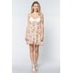 thumbnail image 3 of Vestido Mini Floral con Escote en V y Espalda Abierta L, 3 of 5