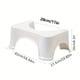 thumbnail image 4 of Experience the Natural Way of Bowel Movements with our 1pc Thickened Plastic Toilet Stool - Suitable for All Ages and Genders!, 4 of 4