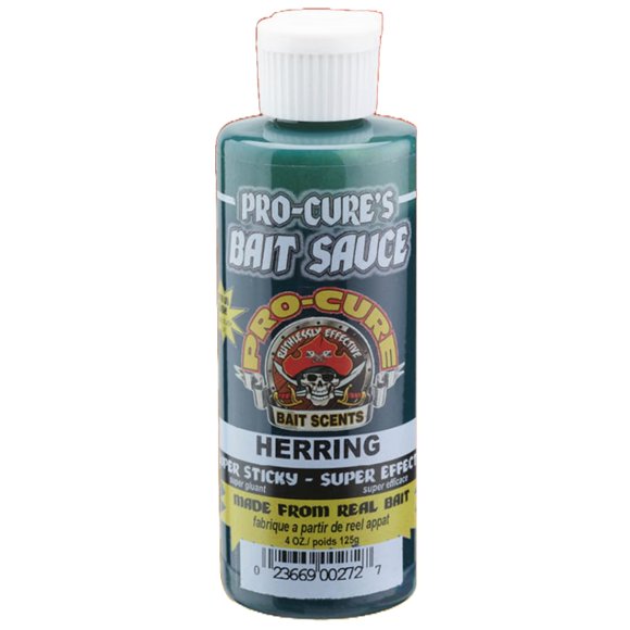 Salsa Pro-Cure de Cebo de Arenque 120 ml Pegajosa UV