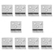 thumbnail image 4 of 10 Piezas L Soportes Para Estanterías Aparatos De Esquina Para Silla Gabinete De Carpintería Argent, 4 of 5