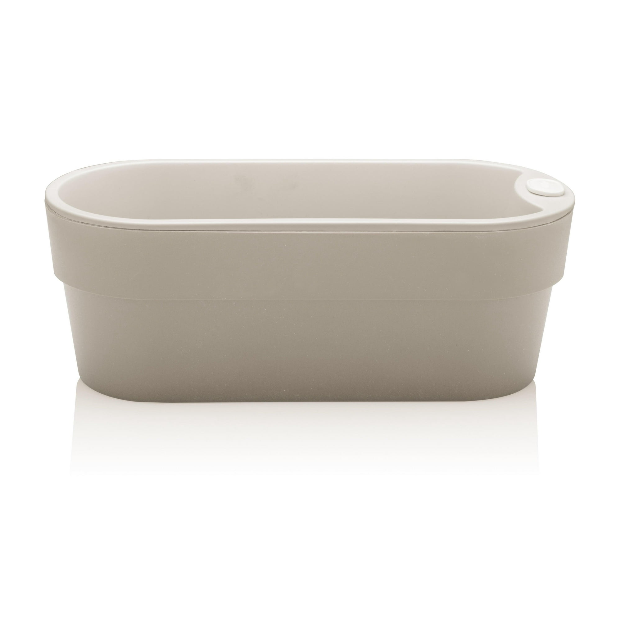 Ou - Macetero Huerta Auto Riego Beige 1,75 Lt