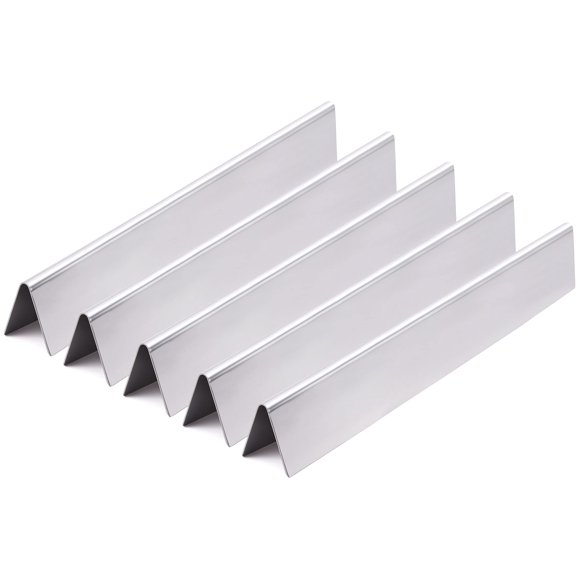 Barras Flavorizer Criditpid 39 cm Pack de 5, Acero Inoxidable