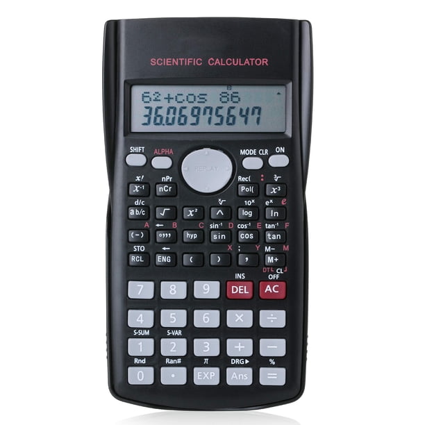 Calculadora científica Mr. Pen con pantalla de 2 líneas, 240 funciones