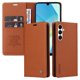 thumbnail image 3 of Funda Billetera de Cuero para Samsung Galaxy A26 con Tarjetero y Soporte - Tapa Magnética Marrón, 3 of 6