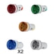 thumbnail image 1 of 6x Voltímetro AC 12-500V Medidor De Voltaje Monitor De Potencia Indicador Piloto LED, 1 of 4