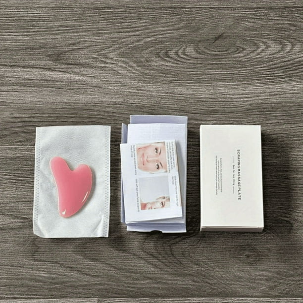 Valentine's Day Gift Idea: Boxed Gua Sha Board for Face SPA Wrinkle Remover & Body Massage