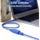 thumbnail image 2 of Extensor de cable Ethernet Y.D.F RJ45, acoplador hembra a hembra, 2 of 8