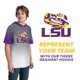 thumbnail image 4 of Sudadera con capucha Holloway LSU 3XL Degradado Cotton‑Touch™, 4 of 6