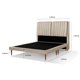 thumbnail image 4 of Cama Luna 2 plazas Madera Beige, 4 of 4