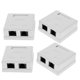 thumbnail image 4 of 4 Paquetes 2ports CAT5E CAT6 Cable De Red De La Red De La Superficie De La Pared De La Pared Adhesiva, 4 of 5