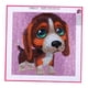 thumbnail image 3 of Diamante 5D Pintura especial en forma de bricolaje Rhinestone Picture Dog 1, 3 of 5