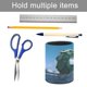 thumbnail image 5 of La Bestia del Mar-theme Cylinder Pen Holder Pencil Organizer with Flannel Lining PVC Leather Material Cardboard Base for study work 10*8CM, 5 of 6