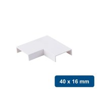 Globaltronics - Union L Para Canaleta Pvc 40X16Mm
