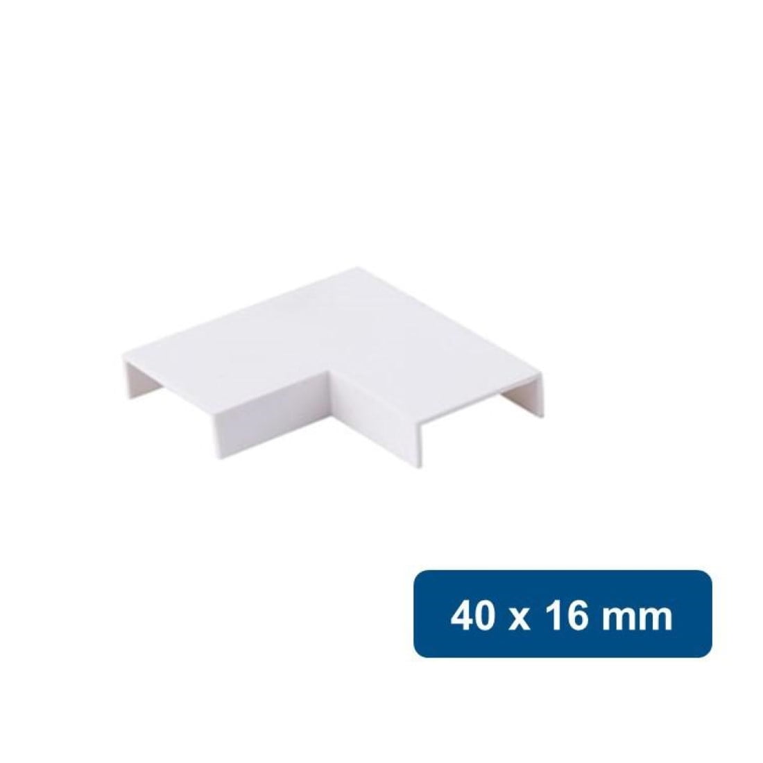 Globaltronics - Union L Para Canaleta Pvc 40x16mm