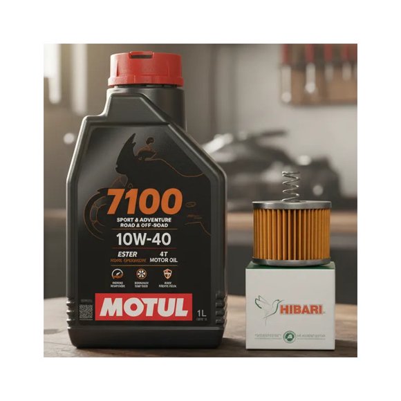 Kit Mantencion Yamaha fz16 Motul 10w40 Full Sintético