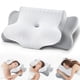 thumbnail image 1 of Almohada viscoelástica FAIORD con soporte cervical con funda de seda helada, 1 of 7