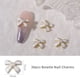 thumbnail image 2 of Adornos 3D para uñas con forma de lazo, 30 piezas de gemas de perlas con nudo de lazo para decoración de uñas, tachuelas de aleación de metal para manualidades de joyería y teléfono móvil., 2 of 6