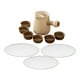 thumbnail image 3 of Tetera De Cerámica Con Juego De Tazas Y Red Para Regalos Del Día De San Valentín Camping Senderismo Blanco, 3 of 3