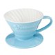 thumbnail image 4 of Taza De Goteo De Café Espresso Manual De Cerámica Roja / Amarilla / Azul Azul, 4 of 5