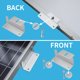 thumbnail image 3 of Soportes de Montaje para Paneles Solares SUNMAK 16 Unidades de Aluminio, 3 of 5