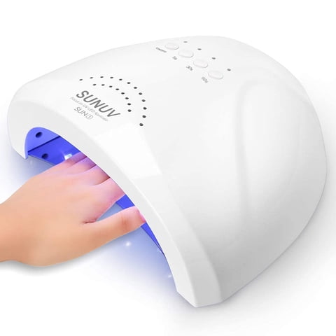 Lámpara De Uñas Uv Led Sunuv Sunone 48W Con 3 Temporizadores