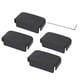 thumbnail image 1 of Tapones De Goma Blanda Para Asiento Trasero De 4 Piezas Para Tesla Modelo 3/Y Para Evitar Cortes, 1 of 5