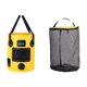 thumbnail image 3 of Cubo De Pesca De 25 L, Lavabo, Cubo Plegable Para Pesca, Navegación, Camping, Amarillo, Con Bolsa De Malla, 3 of 5