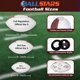 thumbnail image 2 of Balón de fútbol Ballstars 30 cm para autógrafos talla 9, 2 of 8