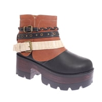 Botín Terraplen Kaki Vía Franca