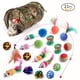 thumbnail image 4 of 14pcs/20pcs/21pcs Cat Toys Set Cat Teaser Toy Tunnel Toy Stick Toy For Indoor Kittens For Fun Interaction, 4 of 5