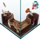 thumbnail image 1 of Cueva de acuario FISHNOSH, de aspecto natural, similar a la madera, para peces, 1 of 9