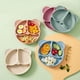 thumbnail image 2 of 1pc, Food Grade Silicone Children's Dinner Plate Bowl Suction Cup Format Cute Cartoon Bear Baby Food Supplement Tableware, 2 of 3