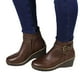 thumbnail image 2 of Botin de Mujer Invierno 72 Yassne Marron, 2 of 5