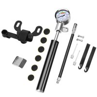 Ioensy - Bomba De Bicicleta Manual De Alta Presión Portátil Para Bicicleta De Carretera De Baloncesto