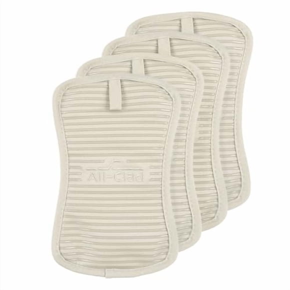 Manopla All-Clad 25 cm x 16 cm 4 piezas Almendra