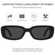 thumbnail image 3 of Gafas de sol JASPIN Rectangle Y2K Retro 90s UV400 para mujeres y hombres, 3 of 3