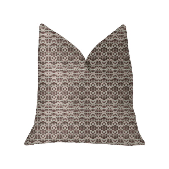 Cojín Plutus Brands Plutus Viva Red Link Luxury de 30 x 50 cm