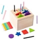thumbnail image 4 of Cubo De Madera Para Clasificar Formas, Cubo De Actividades Para Niños Y Niñas De 3 Años En Adelante, Regalo, 4 of 4