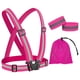 thumbnail image 4 of Correr Reflectante Ajustable 360 Grados Correas Reflectoras Visibles para Caminar de Noche Acampar Actividades Al Aire Libre, Hombres, Mujeres, Corred Rosa, 4 of 5