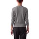 thumbnail image 3 of INSPIRE CHIC Cárdigans de punto para mujer con mangas largas, cuello en V, casual elegante para oficina, gris medio, 3 of 6