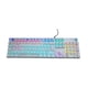 thumbnail image 2 of Teclado Mecanico Gamer Usb Rgb Plateado Gk400f, 2 of 6