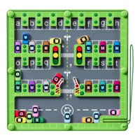 Otuti - Tablero Magnético Laberinto Autos Juguete Didáctico