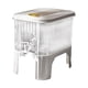 thumbnail image 2 of Hervidor De Agua Fría Con Grifo Dispensador De Bebidas Heladas Transparentes Para Fiestas Diarias En Interiores Modelo Con Soporte De 5L, 2 of 5