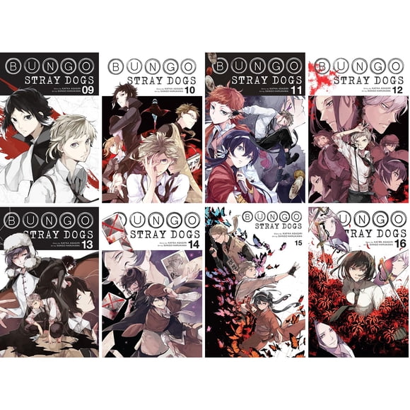 Set de Manga Yen Press Bungo Stray Dogs Vols. 9-16