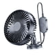 thumbnail image 3 of Ventilador de Refrigeración para Automóvil Eléctrico 12V 24V USB 3 Velocidades Negro 140 Cm de Largo Cable USB Ajuste de ángulo de Rotación Horizontal Soporte de succión, 3 of 5