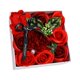 thumbnail image 3 of Caja De Regalo De Flor De Jabón Rosa Jabón Perfumado Floral Fiesta Boda Flor Jabón De Ba?o Rojo, 3 of 5