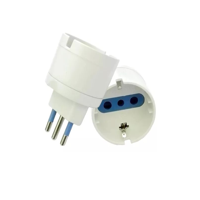 Lexo - Adaptador Schuko Con Protector 2P+T 10A